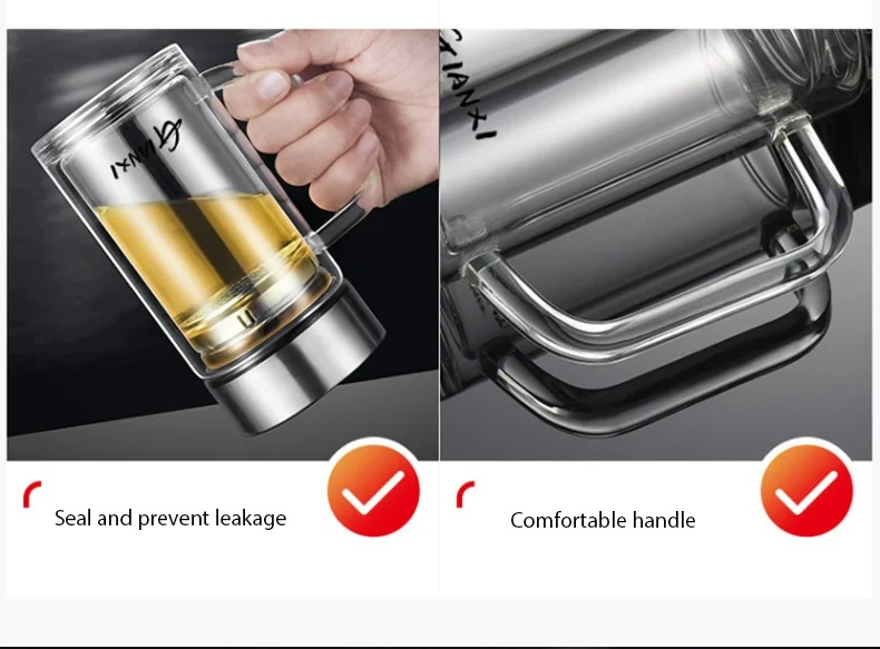 "ThermoGlass Infuser" – « Une seule bouteille, toutes vos boissons »