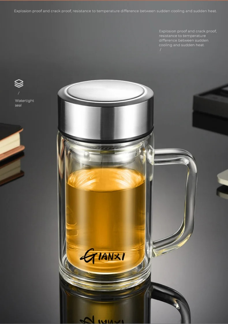 "ThermoGlass Infuser" – « Une seule bouteille, toutes vos boissons »