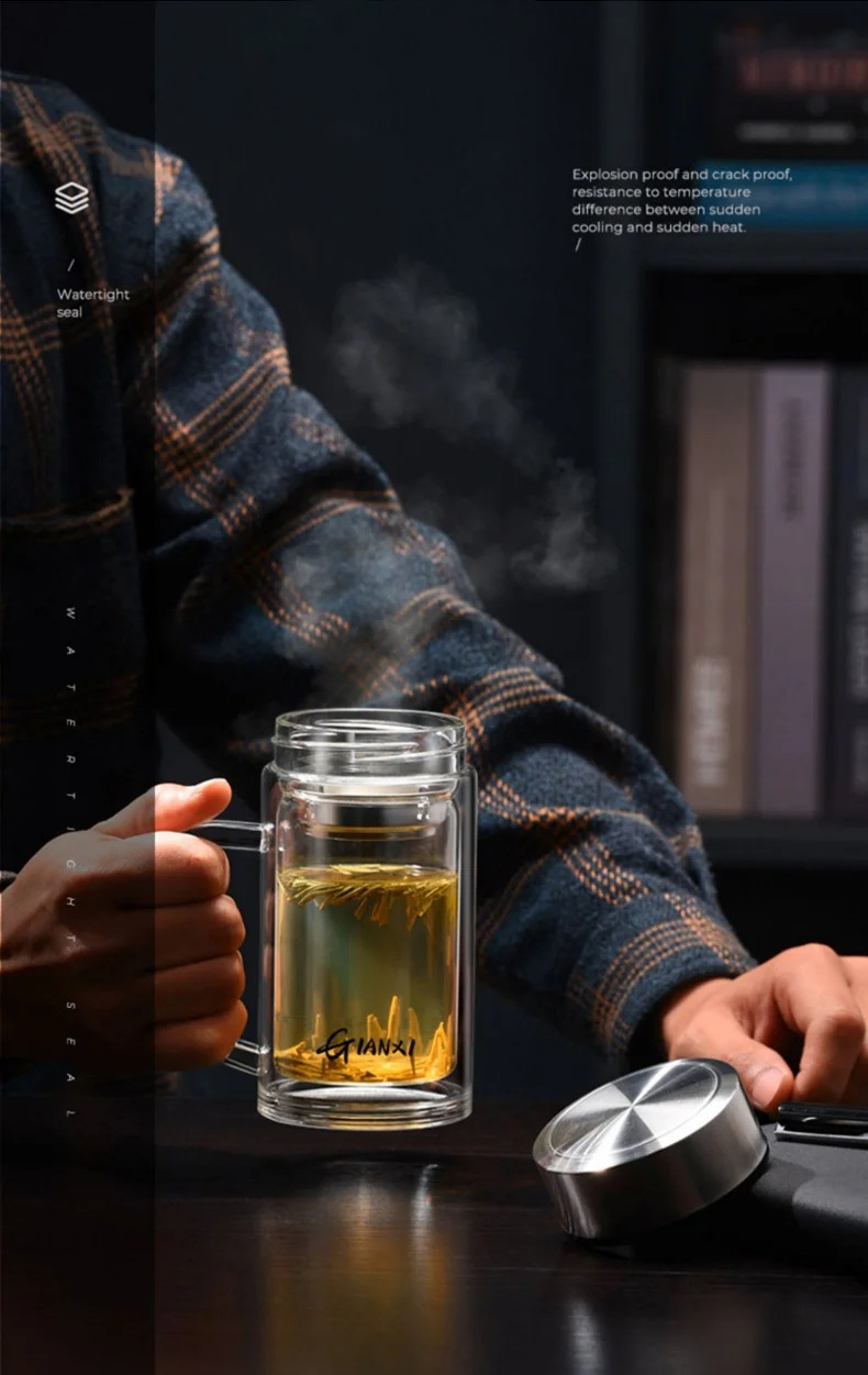 "ThermoGlass Infuser" – « Une seule bouteille, toutes vos boissons »