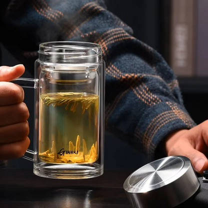 "ThermoGlass Infuser" – « Une seule bouteille, toutes vos boissons »
