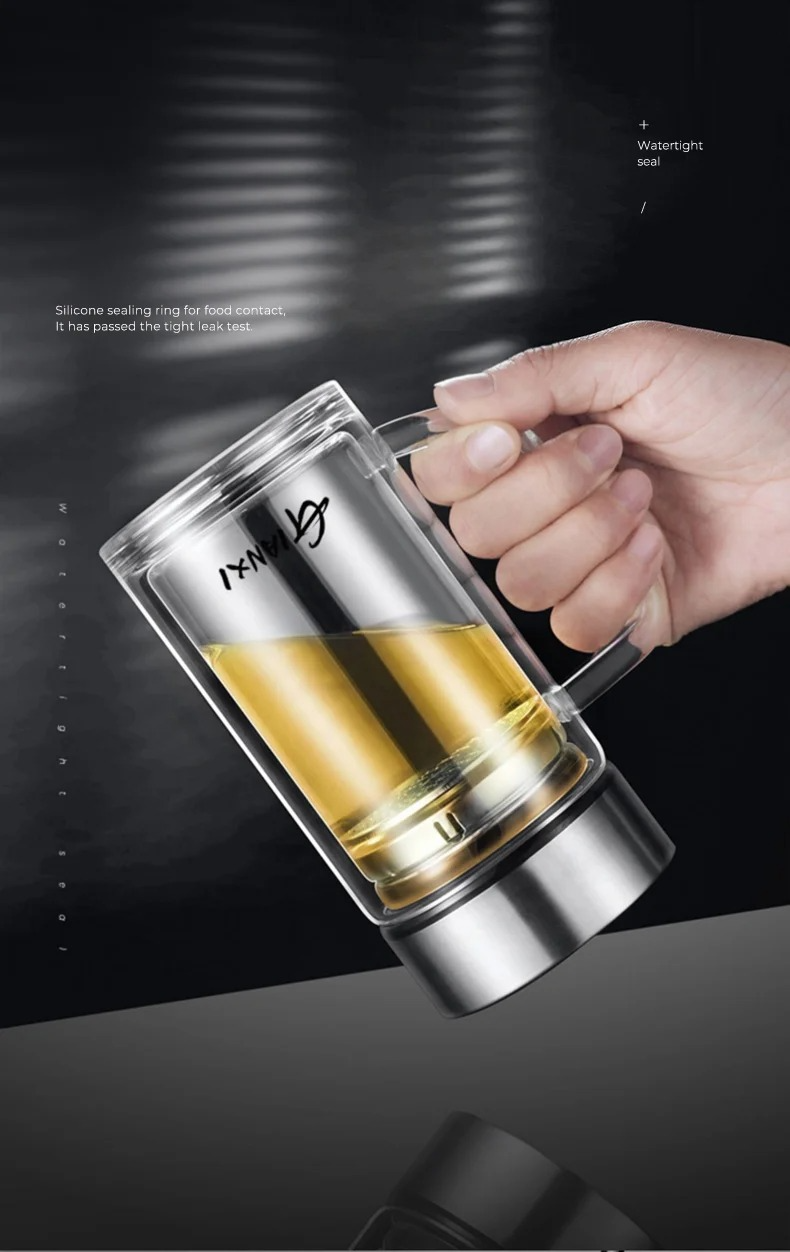 "ThermoGlass Infuser" – « Une seule bouteille, toutes vos boissons »