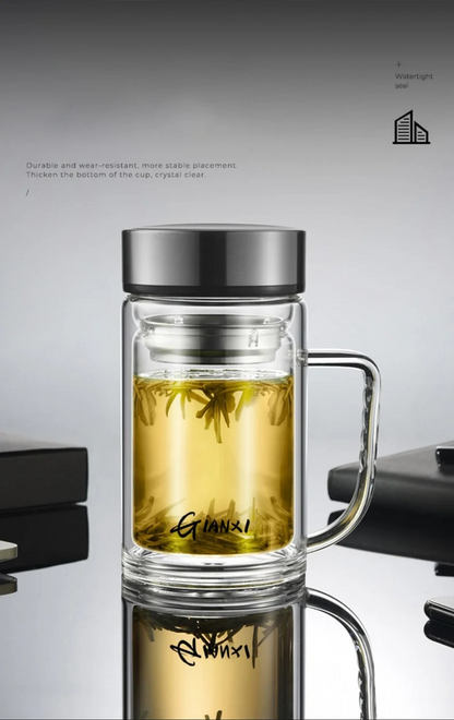 "ThermoGlass Infuser" – « Une seule bouteille, toutes vos boissons »