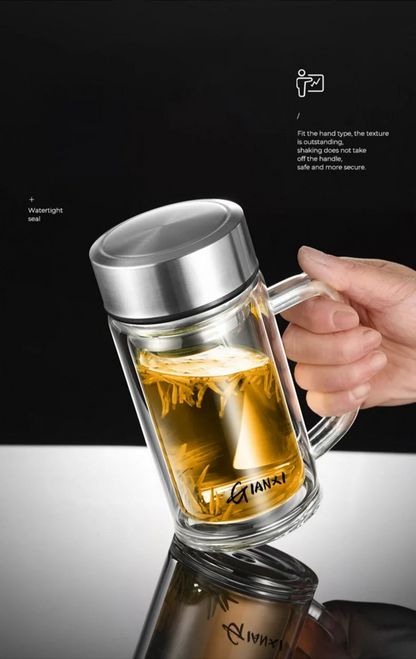 "ThermoGlass Infuser" – « Une seule bouteille, toutes vos boissons »